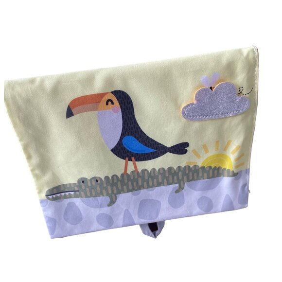 Taf Toys Savannah Infant Tummy-time Soft Crinkle Activity Book - Picture 4 of 7